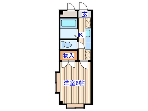 メゾンプラネット台原の物件間取画像